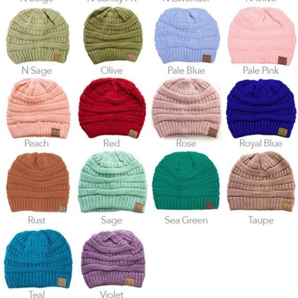 NWT C.C Boutique fashion beanie - Picture 2 of 2